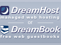 DreamHost Managed Web Hosting or DreamBook Free Guestbooks